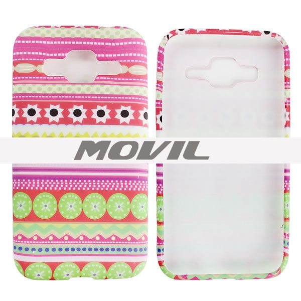 NP-1834 estilo étnico fundas para Samsung Galaxy Core Prime G360-0